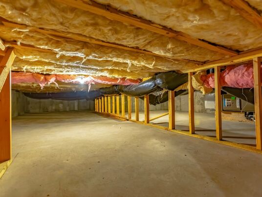 Crawl space insulation in Kirkland, WA